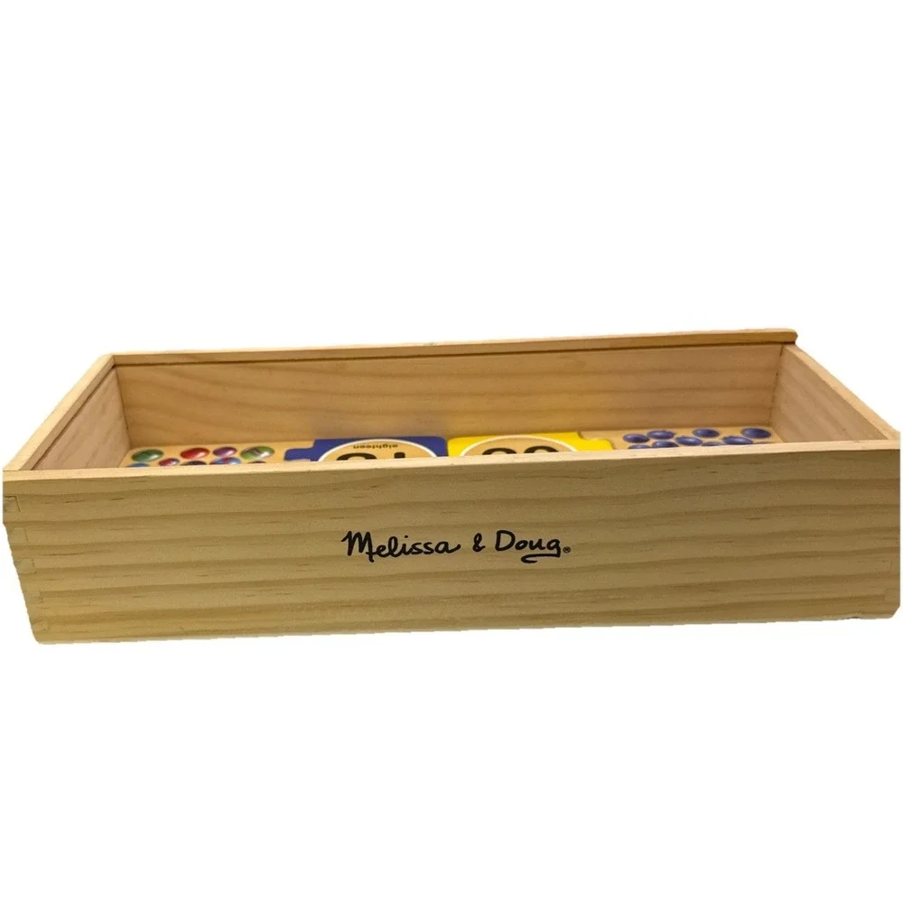 Melissa & Doug Self-Correcting 1-20 Number Puzzle Wooden Complete in Box‎